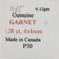 14K  Garnet(0.28ct) Pendant