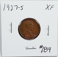 1927-S  Lincoln Cent   XF