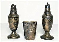 Garden Silversmiths Sterling Cup and Reed