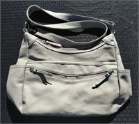 Grey Double Sided Zip Up Purse