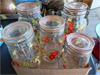 VINTAGE STORAGE CONTAINERS