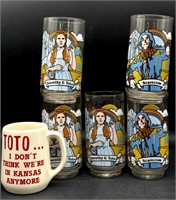 (5) Vintage Wizard of Oz Kansas Land of Ah’s KFC