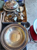 SILVER PLATED DISHWARE