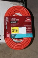 ACE 50' OUTDOOR POWER CORD