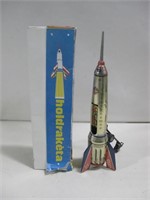 Vtg Tin Holdraketa Rocket Untested