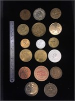 17 Medals/Medallions/Coins