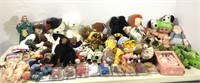 Lot of Stuffed Animals Troll Doll Beanie Baby