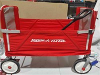 (U) Radio Flyer Convertible Stroll 'N Wagon, Red