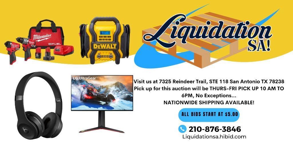 LiquidationSA! Wednesday Auction #3