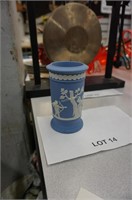 Wedgwood Blue Jasperware vase