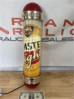 Vintage Motion rotating Imported Amstel light