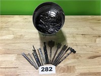 Large Lot of Drill Bits - Different Sizes/Styles