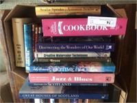 Travel, Reference and Cook Books