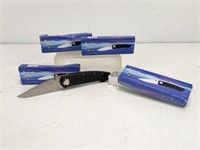 (4) Baracuda Folding Pocket Knives