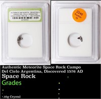 Authentic Meteorite Space Rock Campo Del Cielo Arg