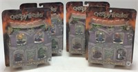 (4) WIZKIDS CREEPY FREAKS THE GROSS-OUT 3D TRADING