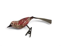 Antique Christmas Clip-On Bird Ornament