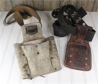 Pair of Leather Tool Belts