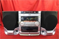 Phillips Mini Hi-Fi Stereo System, Am/Fm 3 CD