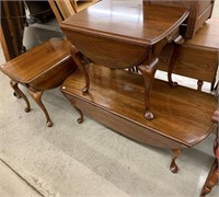 3 Pc. Cherry Coffee And End Table Set