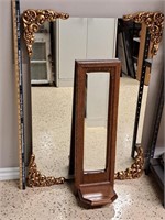 Vintage Mirrors-Metal/Wood