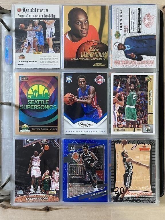 6/29/24 NBA and NFL Binder Sale