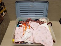 Assorted Doll Clothes & Material