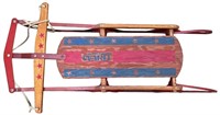 Montgomery Ward Metal Runner Sled