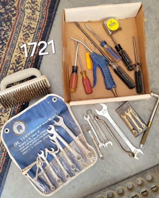 Wrenches, Screwdrivers, Misc