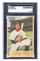 AUTHENTIC LARRY DOBY BASEBALL CARD