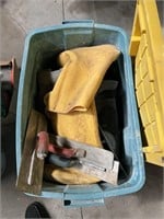 Cement tools and boots