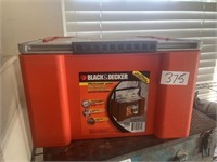 Black & Decker Sm Parts Box W/ Contents