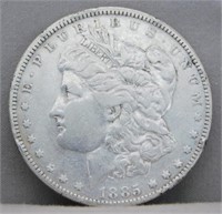 1885 Morgan Silver Dollar.