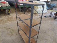 4 Shelf Metal Cabinet  37x16x57