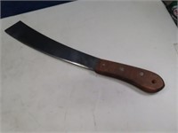 18" WoodHandled Machete vintage Knife