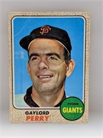 1968 Topps Gaylord Perry #85 Crease