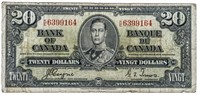 Bank of Canada 1937 $20 1