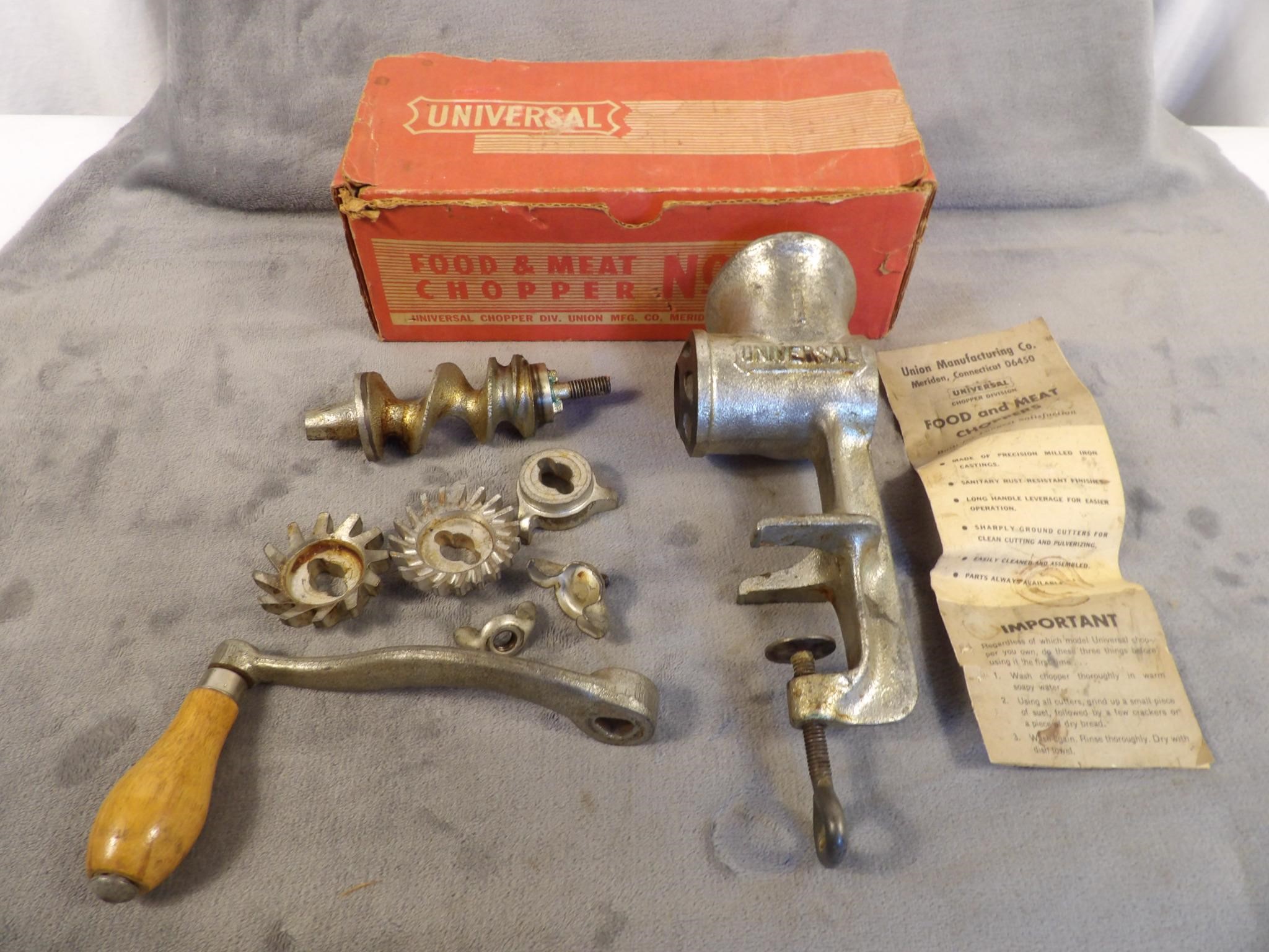 Vintage Universal Food & Meat Chopper No 1