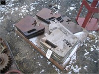 P/o of misc tractor weights