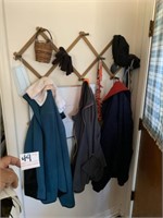 Coat Rack and Coats