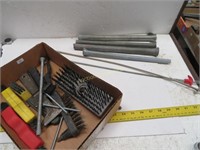 Tubing Benders, Pickup Tools and Wire Brushes