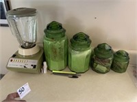 Blender and Canisters