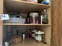 Contents of Cabinet
