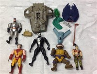 Vintage action figure toy lot