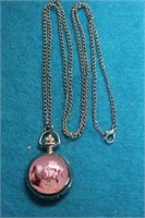 SWEET NECKLACE WITH SMALL POCKET WATCH