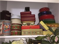 Selection of Tin Boxes