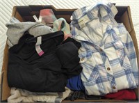 Box lot women's clothes size extra small to large