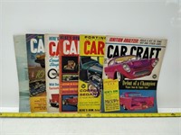 Car Craft 1963 -64   6 copies