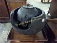 Large Old Chinese Double Kettle