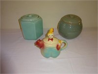 Shawnee Teapot &  Pottery Cookie Jars